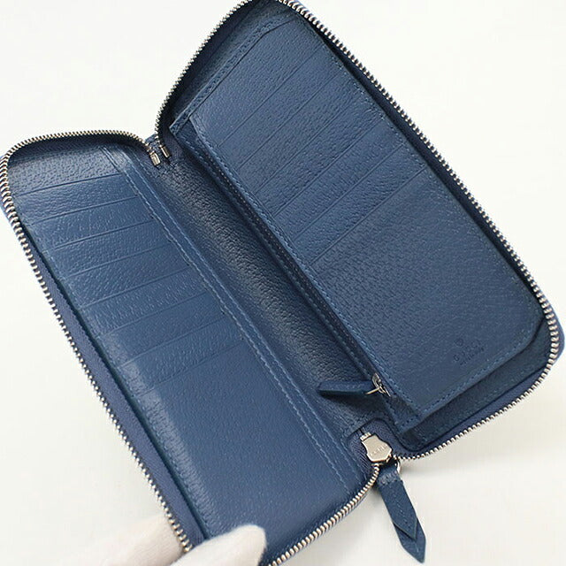 中古 グッチ 長財布ラウンドファスナー メンズ ブランド GUCCI GGスプリーム  822051 ブラック USDGU119599011