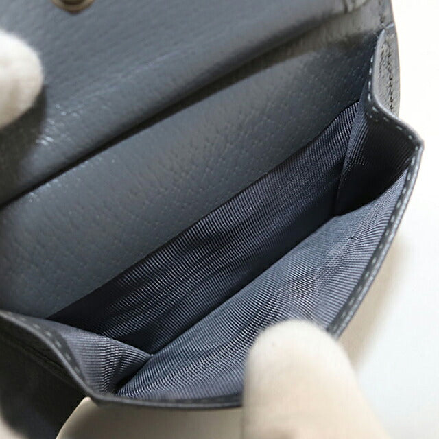中古 グッチ 二つ折り財布 二折財布 コンパクト メンズ ブランド GUCCI GGスプリーム GG コインウォレット 768244 グレー USDGU119825011