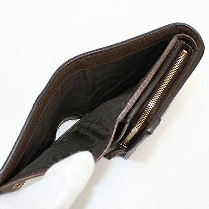 中古 グッチ 二つ折り財布 二折財布 コンパクト レディース ブランド GUCCI オフィディア コンパクトウォレット レザー 598662 ベージュ USDGU119859011