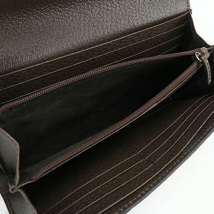 中古 グッチ 長財布二折 レディース ブランド GUCCI オフィディア コンチネンタルウォレット 523153 ベージュ USDGU120087011