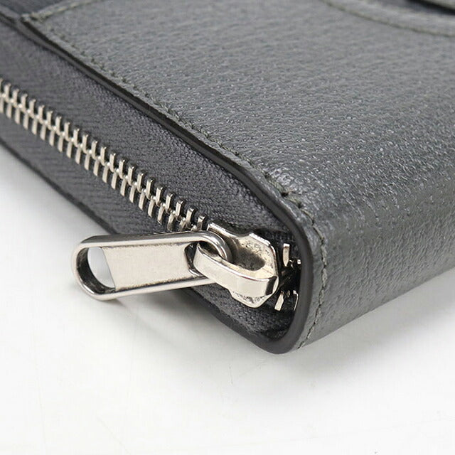 中古 グッチ 長財布ラウンドファスナー メンズ ブランド GUCCI カット