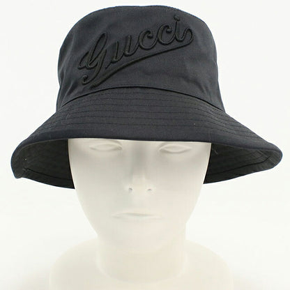 Used Gucci hat unisex brand GUCCI bucket hat 792789 black hat USDGU120521011