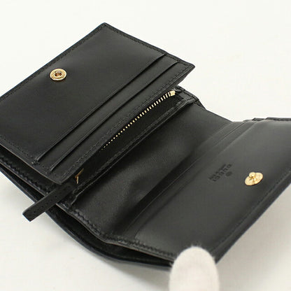 中古 グッチ 二つ折り財布 二折財布 コンパクト レディース ブランド GUCCI GGマトラッセ カードケース ウォレット レザー 723786 ブラック USDGU120660011