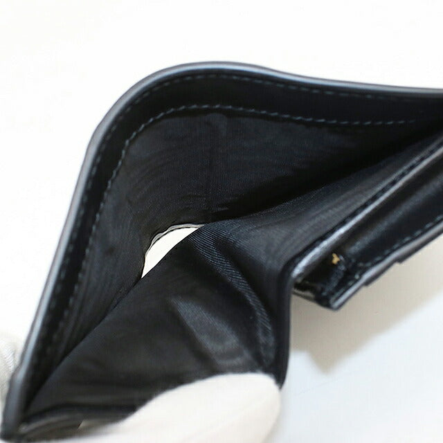中古 グッチ 二つ折り財布 二折財布 コンパクト レディース ブランド GUCCI GGマトラッセ カードケース ウォレット レザー 723786 ブラック USDGU120660011