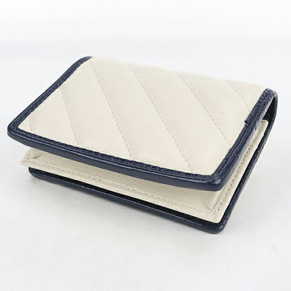 Used Gucci bifold wallet bifold wallet compact ladies brand GUCCI GG Marmont leather 573811 white USDGU120721011
