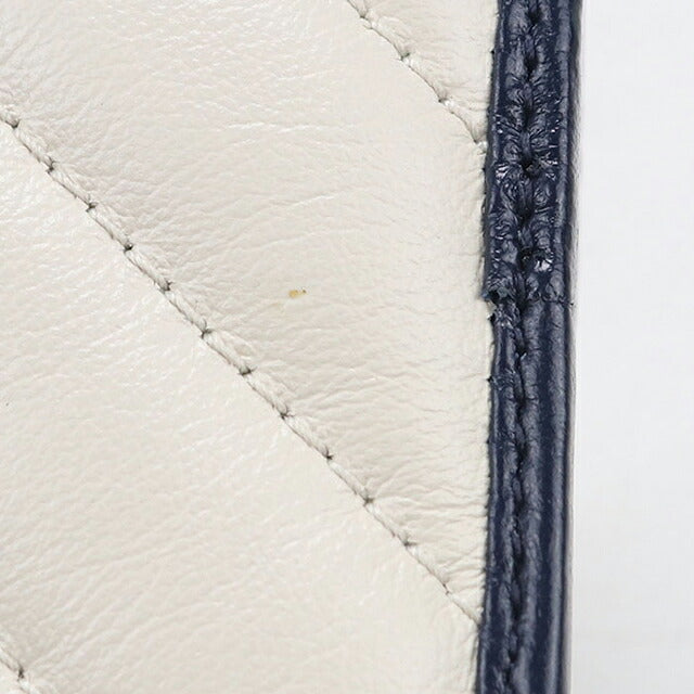 Used Gucci bifold wallet bifold wallet compact ladies brand GUCCI GG Marmont leather 573811 white USDGU120721011