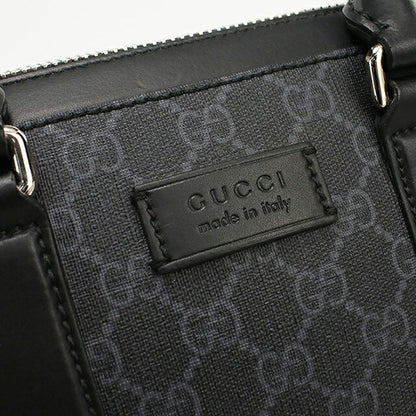 中古 グッチ ブリーフケース メンズ ブランド GUCCI GGスプリーム 2WAY 474135 ブラック USDGU120998011
