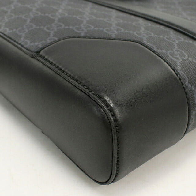 中古 グッチ ブリーフケース メンズ ブランド GUCCI GGスプリーム 2WAY 474135 ブラック USDGU120998011