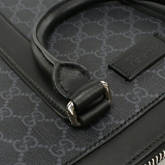 中古 グッチ ブリーフケース メンズ ブランド GUCCI GGスプリーム 2WAY 474135 ブラック USDGU120998011