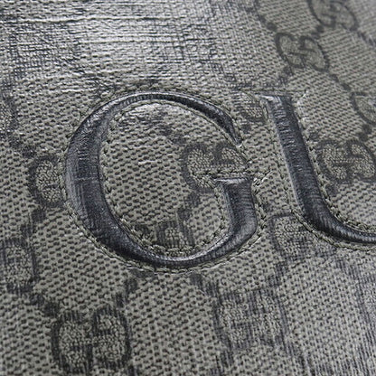 中古 グッチ 斜め掛け ショルダーバッグ メンズ ブランド GUCCI GGスプリーム ミニ  768391 グレー USDGU121080011