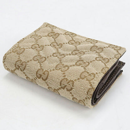 Used Gucci Bifold Wallet Bifold Wallet Compact Ladies Brand GUCCI GG Marmont 773427 Beige USDGU121144011