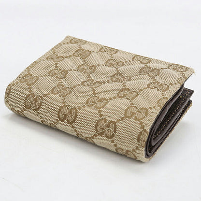 Used Gucci Bifold Wallet Bifold Wallet Compact Ladies Brand GUCCI GG Marmont 773427 Beige USDGU121145011