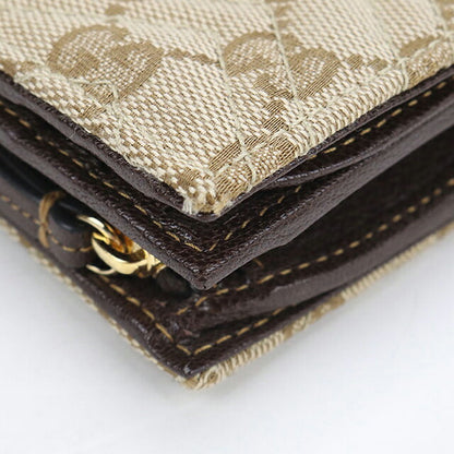 Used Gucci Bifold Wallet Bifold Wallet Compact Ladies Brand GUCCI GG Marmont 773427 Beige USDGU121145011