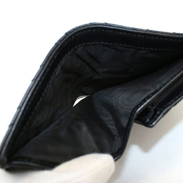 Used Gucci Bifold Wallet Bifold Wallet Compact Ladies Brand GUCCI Double G Mini Wallet Leather 466492 Black USDGU121183011