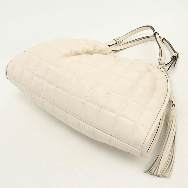 中古 グッチ トートバッグ レディース ブランド GUCCI キルティング ミディアム 2WAY レザー 746210 ホワイト USDGU121196011