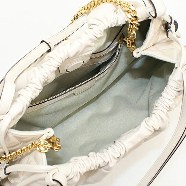 中古 グッチ トートバッグ レディース ブランド GUCCI キルティング ミディアム 2WAY レザー 746210 ホワイト USDGU121196011