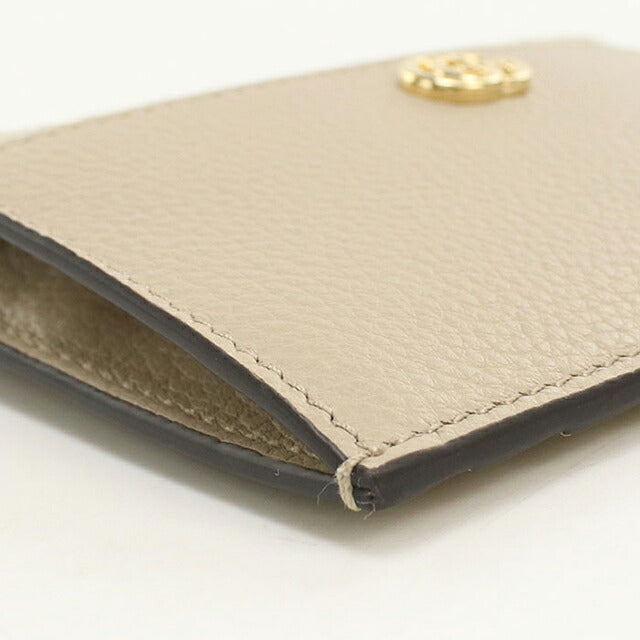 中古 グッチ 小銭入れ レディース ブランド GUCCI ダブルG バイカラー ジップ キーポーチ レザー 837966 ベージュ USDGU121299011