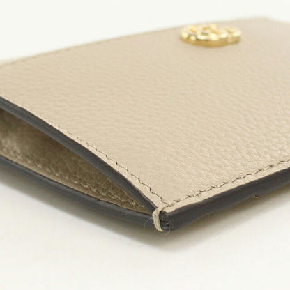 中古 グッチ 小銭入れ レディース ブランド GUCCI ダブルG バイカラー ジップ キーポーチ レザー 837966 ベージュ USDGU121299011