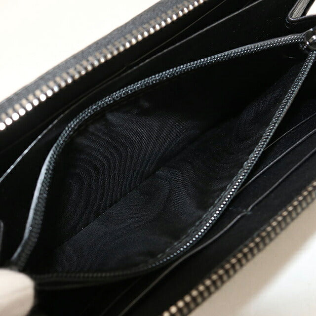 中古 グッチ 長財布ラウンドファスナー メンズ ブランド GUCCI グッチシマ  レザー 244994 ブラック USDGU121417011