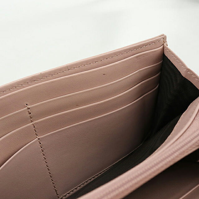 中古 グッチ 長財布二折 レディース ブランド GUCCI ダブルG コンチネンタルウォレット レザー 443436 ピンク USDGU121418011
