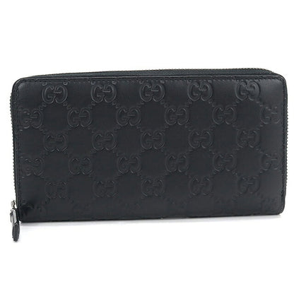 Used Gucci long wallet round zipper men&