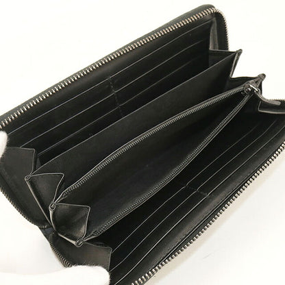 Used Gucci long wallet round zipper men&