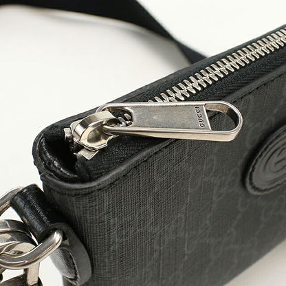 二手 Gucci 斜挎单肩包男女通用品牌 GUCCI Interlocking G 2WAY 723306 黑色 USDGU121477011