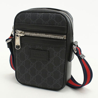 二手 Gucci 斜挎单肩包 男士品牌 GUCCI GG Supreme 682357 黑色 USDGU93213011