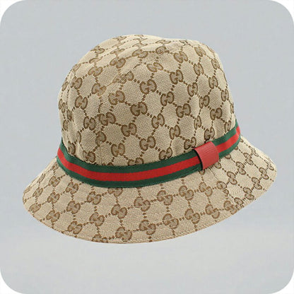 中古 グッチ ハット キッズ ブランド GUCCI チルドレンズ オリジナルGG フェドラハット 411790 ベージュ 帽子 USDGU93945011
