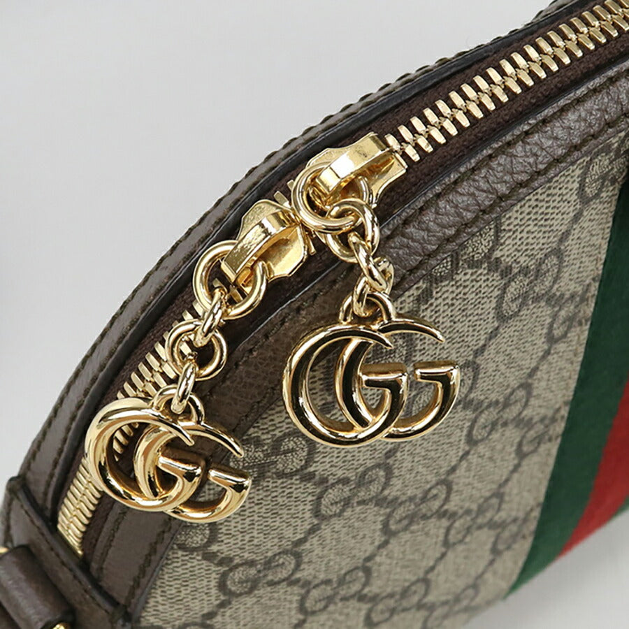 中古 グッチ 斜め掛け ショルダーバッグ レディース ブランド GUCCI オフィディア スモール レザー 499621 ベージュ バッグ USDGU94313011