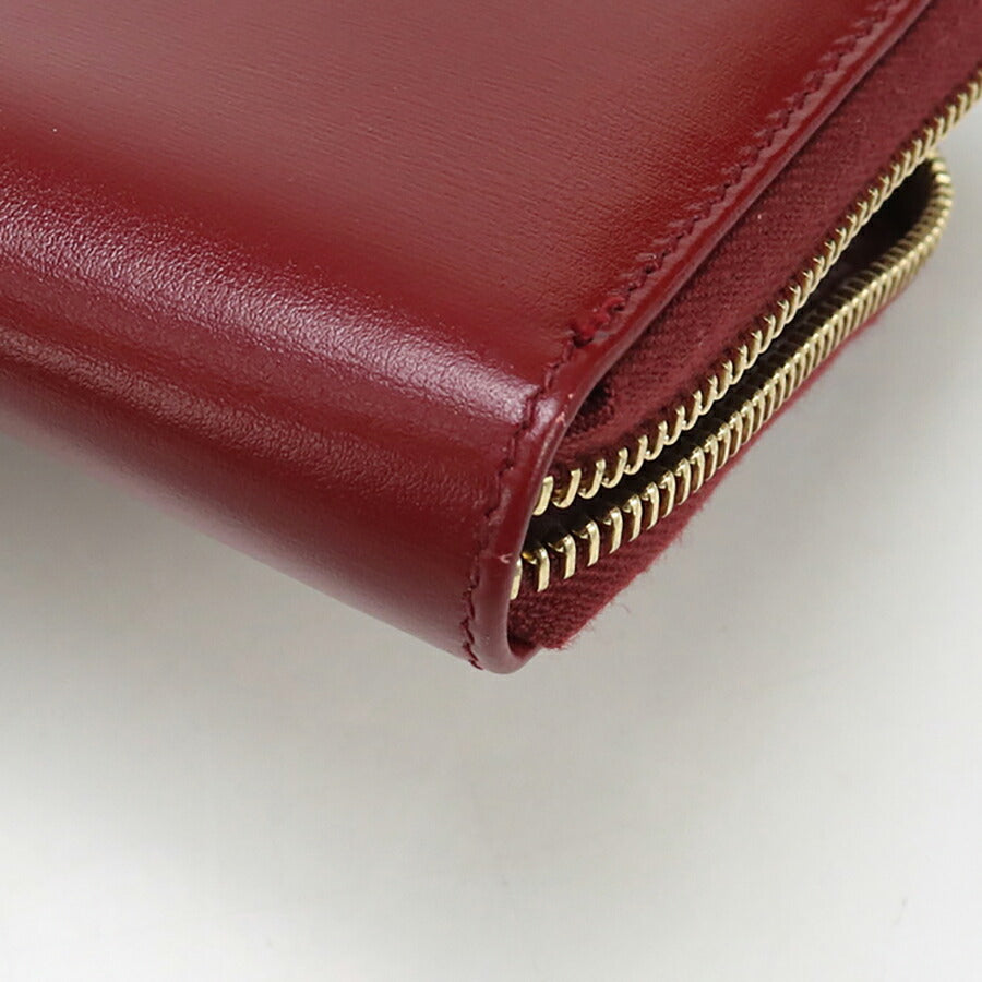 中古 グッチ 長財布ラウンドファスナー レディース ブランド GUCCI グッチ ホースビット 1955 ジップアラウンドウォレット レザー 621889 USDGU94466011