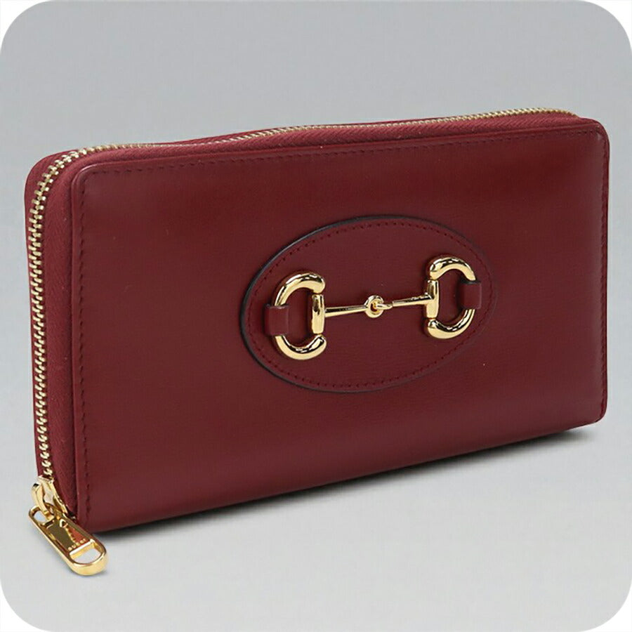 中古 グッチ 長財布ラウンドファスナー レディース ブランド GUCCI グッチ ホースビット 1955 ジップアラウンドウォレット レザー 621889 USDGU94466011