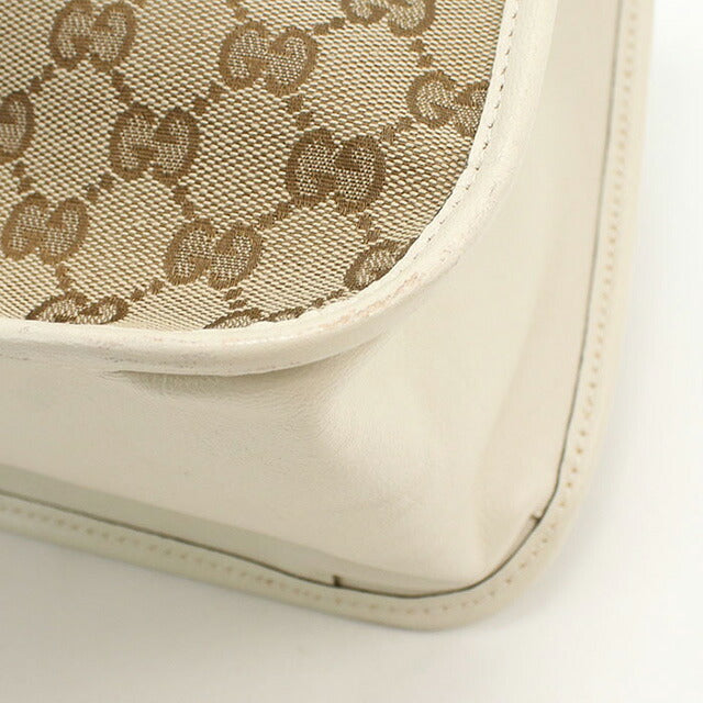 中古 グッチ トートバッグ レディース ブランド GUCCI グッチ　ホースビット 1955 レザー 623694 ベージュ バッグ USDGU94533011