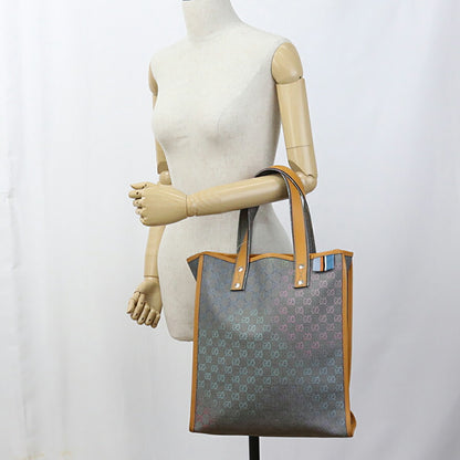 中古 グッチ トートバッグ ユニセックス ブランド GUCCI GGスプリーム レザー 211135 グレー バッグ USDGU94730011