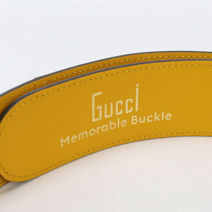 中古 グッチ ベルト ユニセックス ブランド GUCCI Gバックル バイカラーべルト レザー 709954 ブルー 小物 USDGU94794011