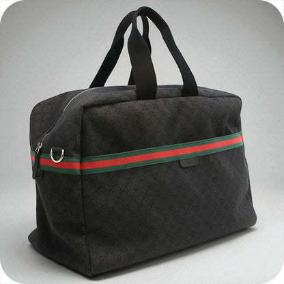 中古 グッチ ボストンバッグ ユニセックス ブランド GUCCI GGデニム 374770 ブラック バッグ USDGU94828011