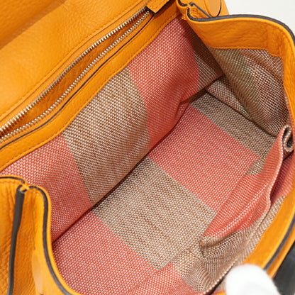 中古 グッチ ハンドバッグ レディース ブランド GUCCI バンブー デイリー 2WAYハンドバッグ レザー 370831 オレンジ バッグ USDGU94933011