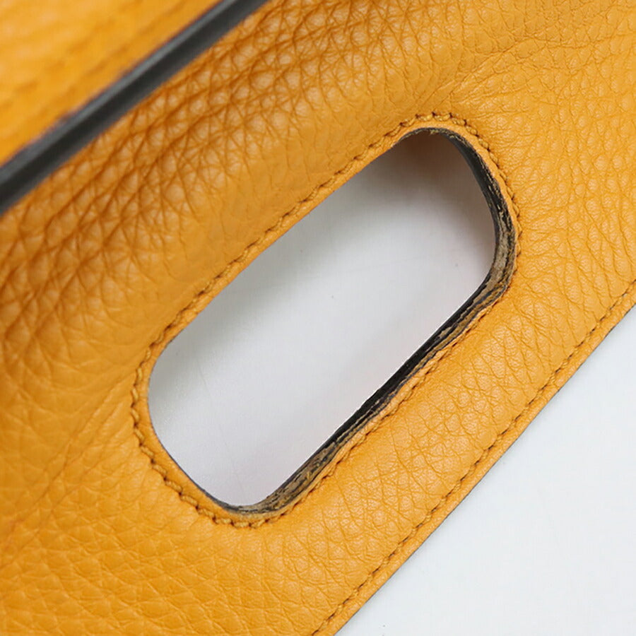 中古 グッチ ハンドバッグ レディース ブランド GUCCI バンブー デイリー 2WAYハンドバッグ レザー 370831 オレンジ バッグ USDGU94933011
