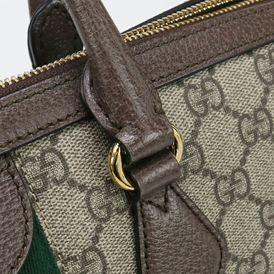 中古 グッチ ミニボストン レディース ブランド GUCCI オフィディア レザー 524532 ベージュ バッグ USDGU94983011