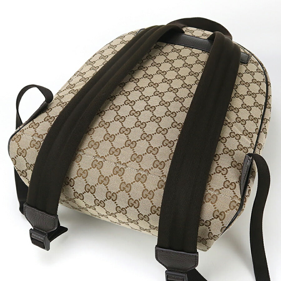 中古 グッチ リュック レディース ブランド GUCCI GGキャンバス バックパック 449906 ベージュ バッグ USDGU95081011