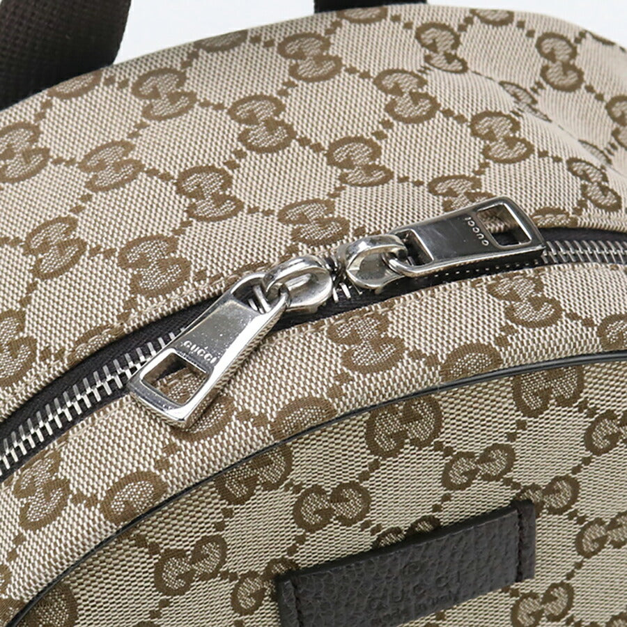 中古 グッチ リュック レディース ブランド GUCCI GGキャンバス バックパック 449906 ベージュ バッグ USDGU95081011