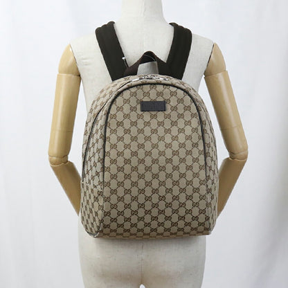 中古 グッチ リュック レディース ブランド GUCCI GGキャンバス バックパック 449906 ベージュ バッグ USDGU95081011