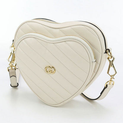 中古 グッチ ショルダーバッグ レディース ブランド GUCCI インターロッキングG ハート GU95168 バッグ USDGU95168011