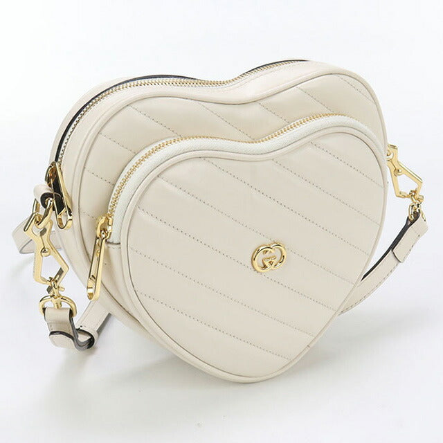 中古 グッチ ショルダーバッグ レディース ブランド GUCCI インターロッキングG ハート GU95168 バッグ USDGU95168011
