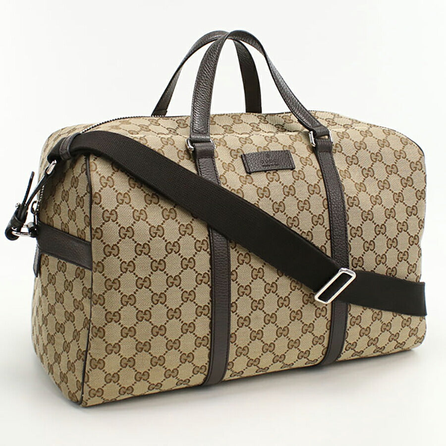 中古 グッチ ボストンバッグ ユニセックス ブランド GUCCI GGキャンバス レザー 449167 KY9KN 9886 ベージュ バッグ USDGU95386011
