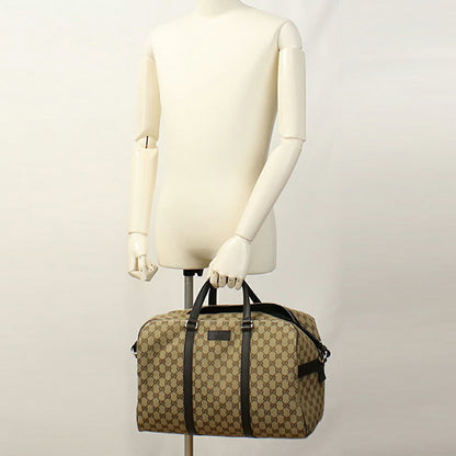 中古 グッチ ボストンバッグ ユニセックス ブランド GUCCI GGキャンバス レザー 449167 KY9KN 9886 ベージュ バッグ USDGU95386011