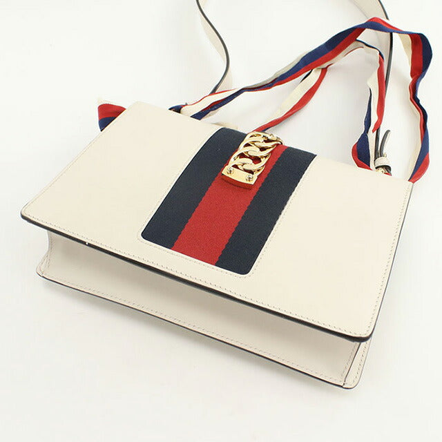 中古 グッチ ショルダーバッグ レディース ブランド GUCCI シルヴィ レザー 421882 バッグ USDGU95539011