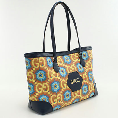 中古 グッチ トートバッグ レディース ブランド GUCCI 676681 ネイビー バッグ USDGU95555011