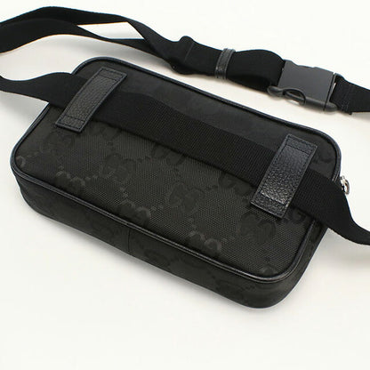 中古 グッチ ボディバッグ メンズ ブランド GUCCI オフ ザ グリッド ベルトバッグ 631341 ブラック バッグ USDGU95692011