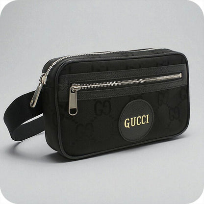 中古 グッチ ボディバッグ メンズ ブランド GUCCI オフ ザ グリッド ベルトバッグ 631341 ブラック バッグ USDGU95692011